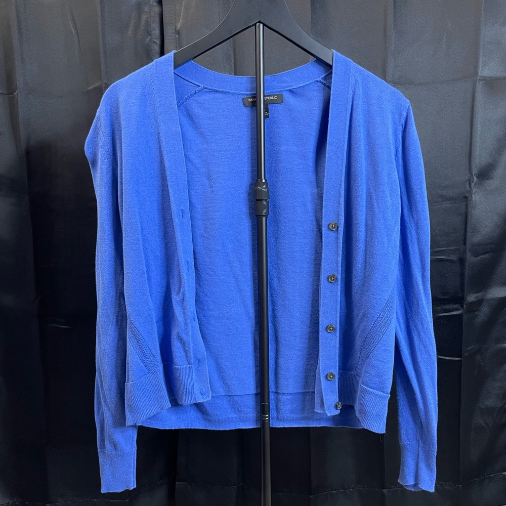 Banana Republic Royal Blue Women's Cardigan